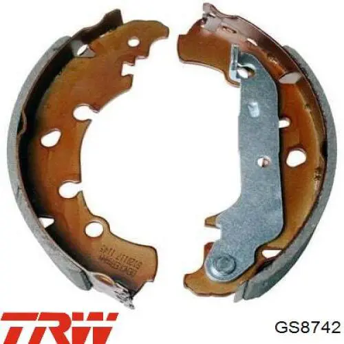 Купити GS8742 TRW Колодки гальмові задні, барабанні