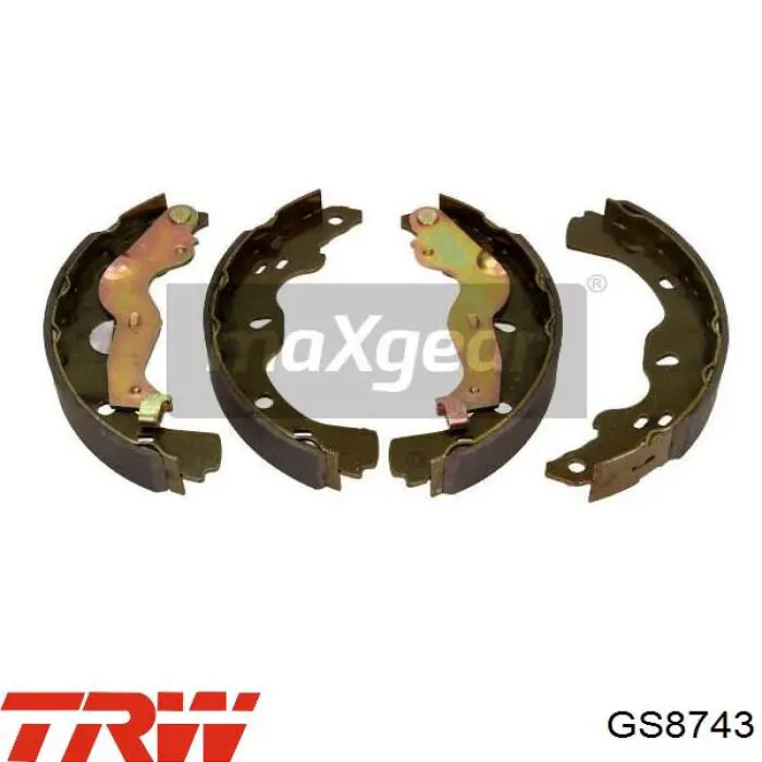 Гальма робочі задні ножні і гальмівні барабани Maxgear 191888