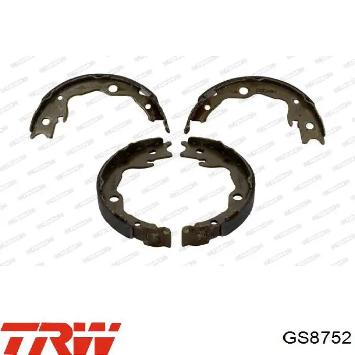 Колодки ручника GS8752 TRW