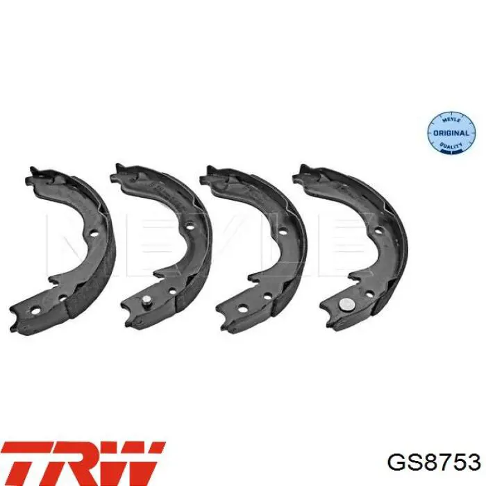 Купити GS8753 TRW Гальмівні колодки гальма стоянки