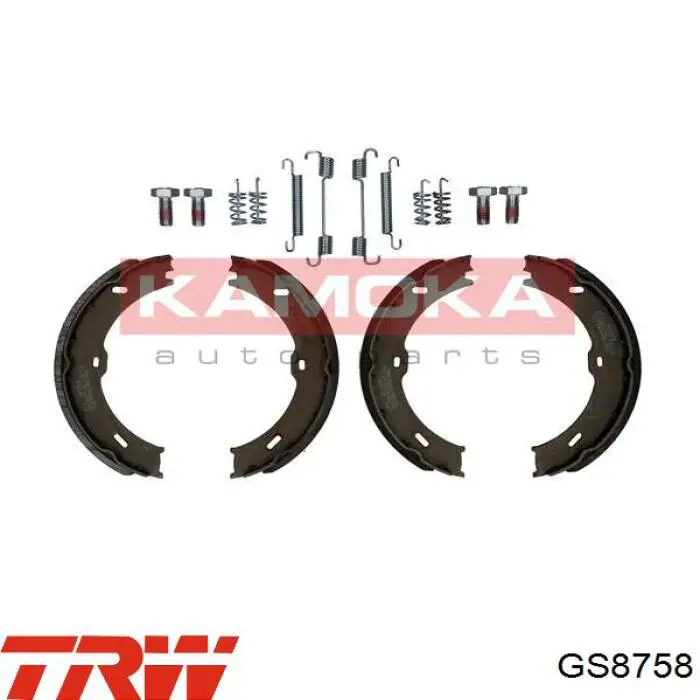 Колодки стоянкового гальма TRW GS8758