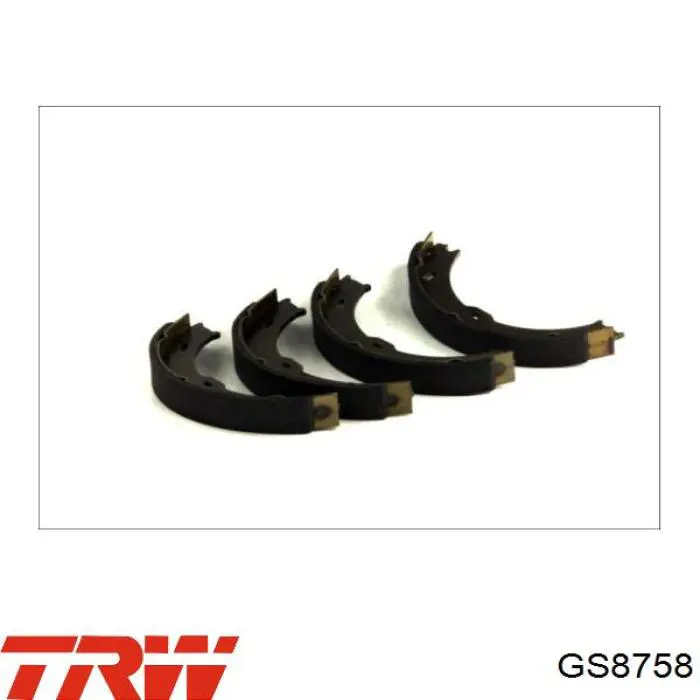Колодки ручника / стоянкового гальма TRW GS8758 ціна, від 19.44 USD