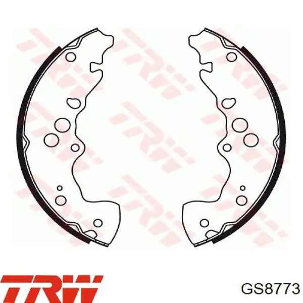 Колодки гальмові задні, барабанні GS8773 TRW