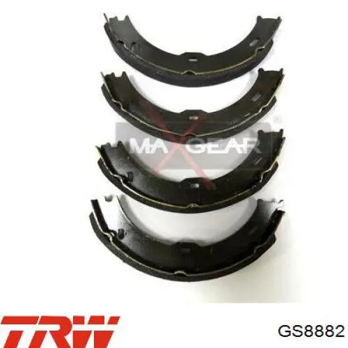 Купити GS8882 TRW Гальмівні колодки гальма стоянки