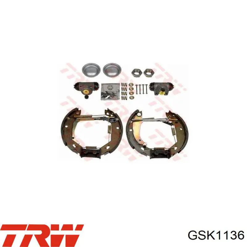Колодки гальмові задні, барабанні Samko KEG214 ціна, від 79.07 USD