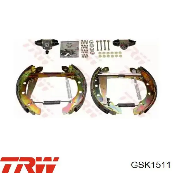 Колодки гальмові задні, барабанні RB8526 Raiso