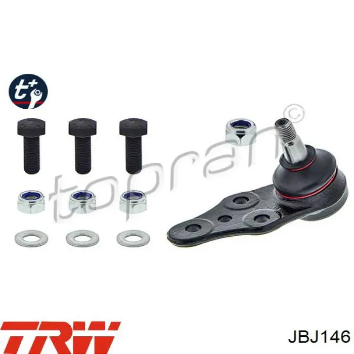 Кульова опора, нижня TRW JBJ146 ціна, від 8.81 USD