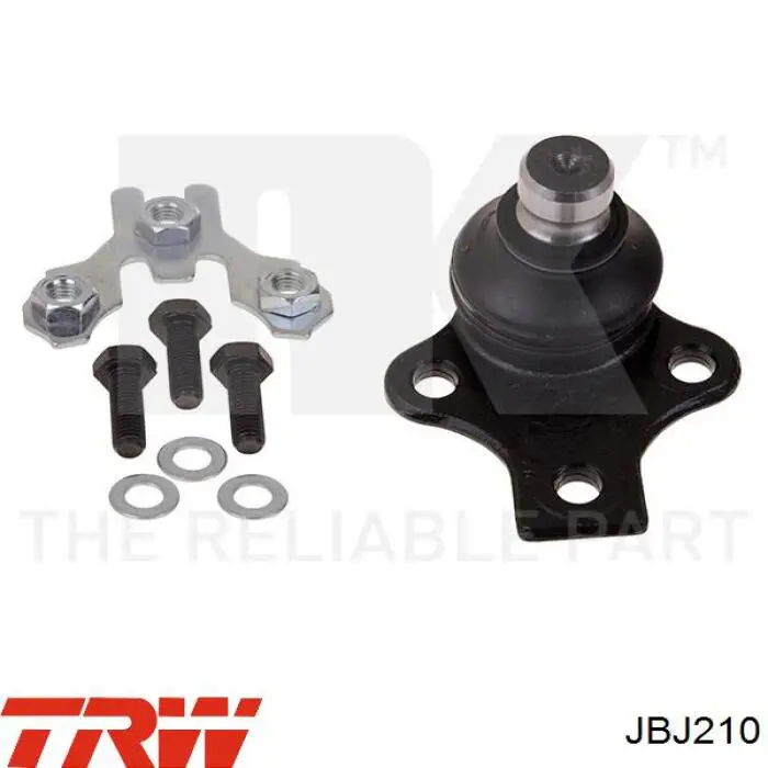 Кульова опора, нижня TRW JBJ210 ціна, від 9.83 USD