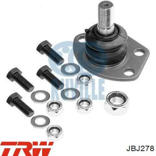 Кульова опора, нижня TRW JBJ278 ціна, від 16.88 USD
