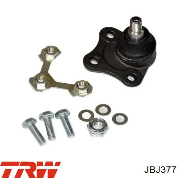 Кульова опора, нижня, ліва TRW JBJ377 ціна, від 12.53 USD