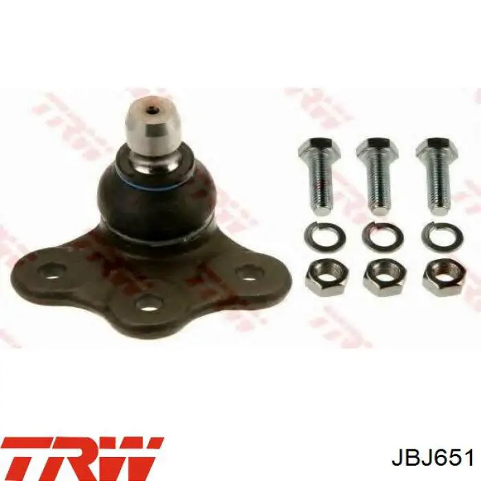 Купити JBJ651 TRW Кульова опора, нижня, ліва