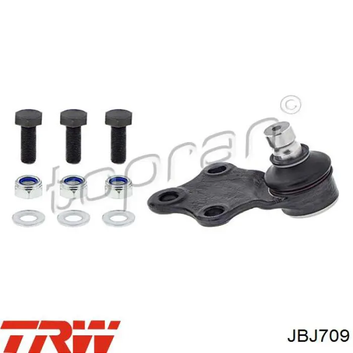 Кульова опора, нижня TRW JBJ709 ціна, від 8.41 USD