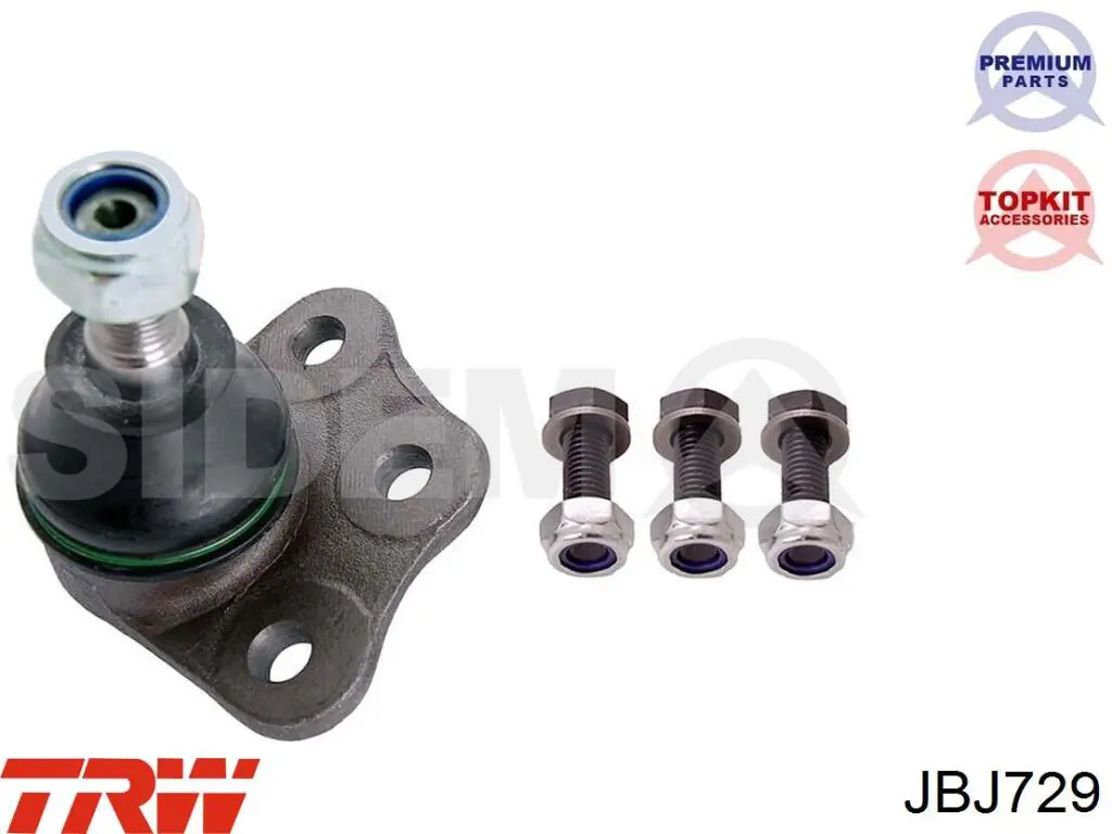 Кульова опора, нижня TRW JBJ729 ціна, від 12.71 USD