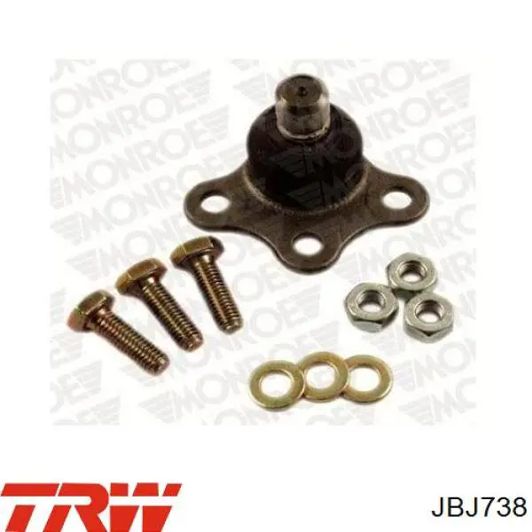 Кульова опора, нижня TRW JBJ738 ціна, від 12.07 USD
