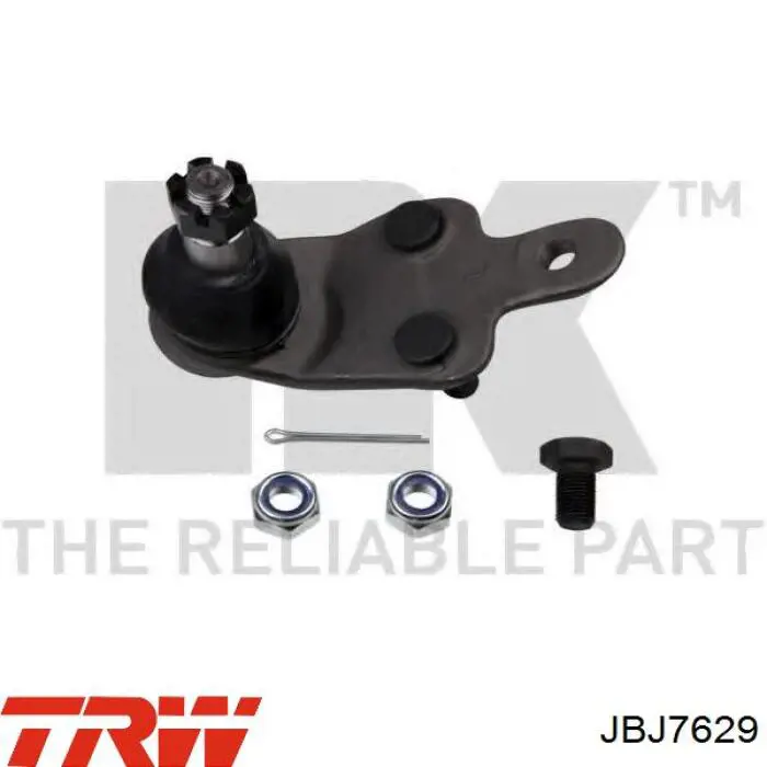 Купити JBJ7629 TRW Кульова опора, нижня, ліва