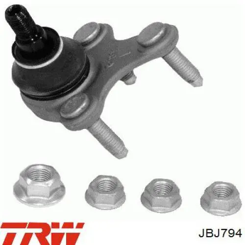 Кульова опора, нижня, ліва TRW JBJ794 ціна, від 18.98 USD