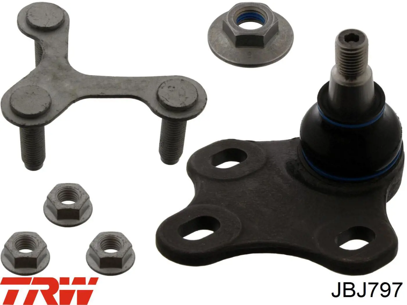 JBJ797 TRW Кульова опора, нижня, права