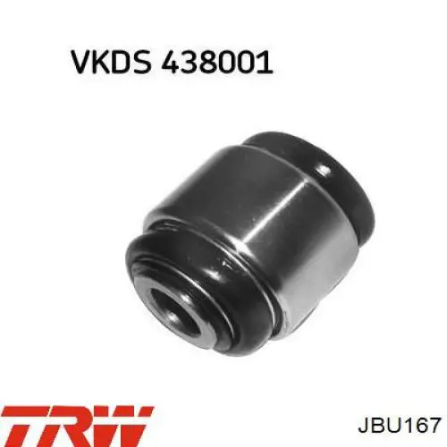 Сайлентблок цапфи задньої JBU167 TRW