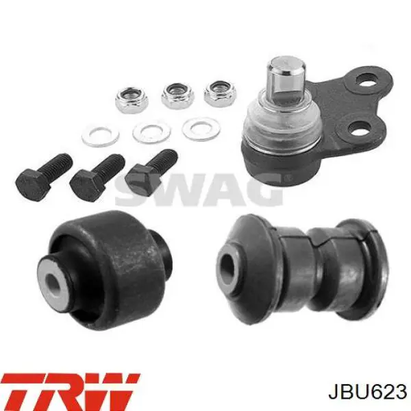 Сайлентблок переднього важеля JBU623 TRW