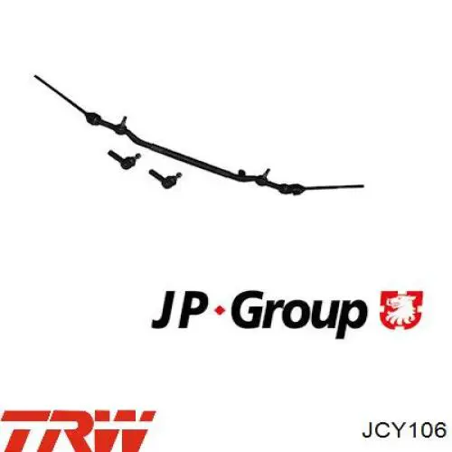 Тяга рульова центральна TRW JCY106 ціна, від 76.01 USD