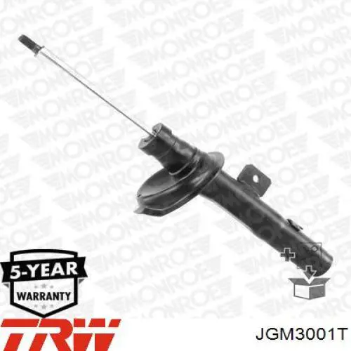 Амортизатор передній, правий TRW JGM3001T ціна, від 68.77 USD
