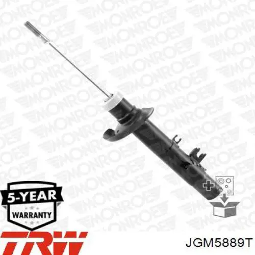 Купити 00005202SQ Peugeot/Citroen Стійка амортизатора задня