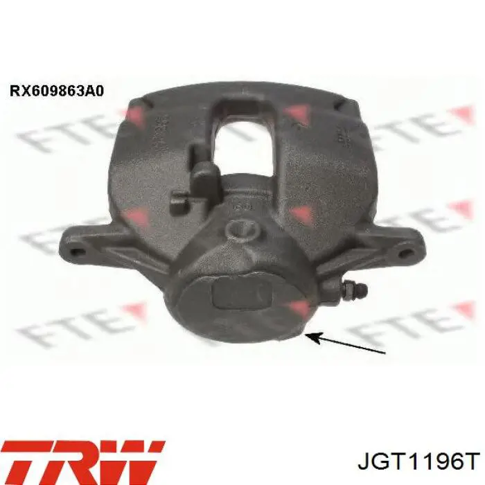 Амортизатор задній JGT1196T TRW