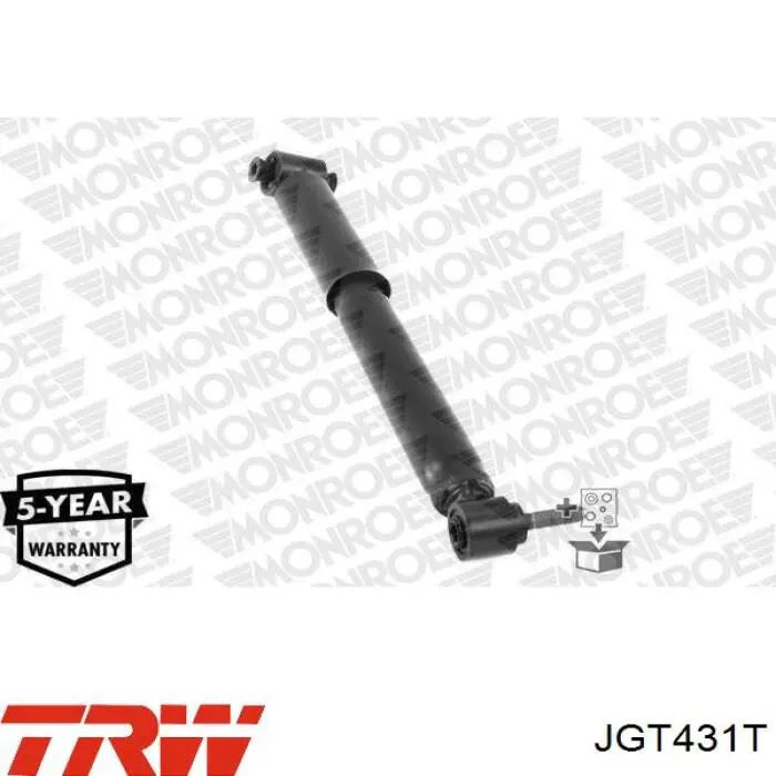 Амортизатор задній TRW JGT431T ціна, від 91.73 USD