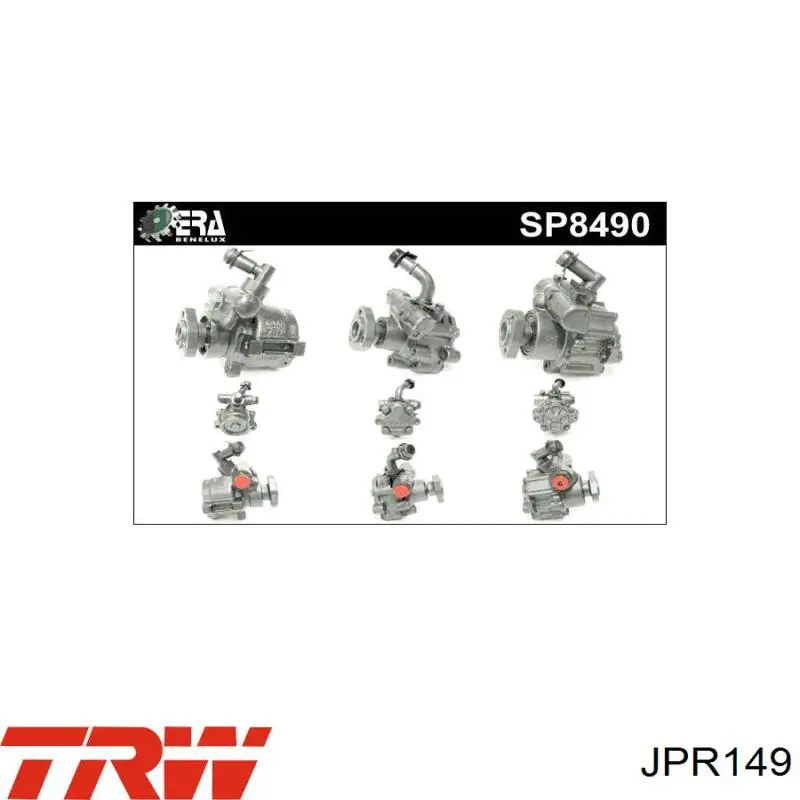 Насос гідропідсилювача керма TRW JPR149
