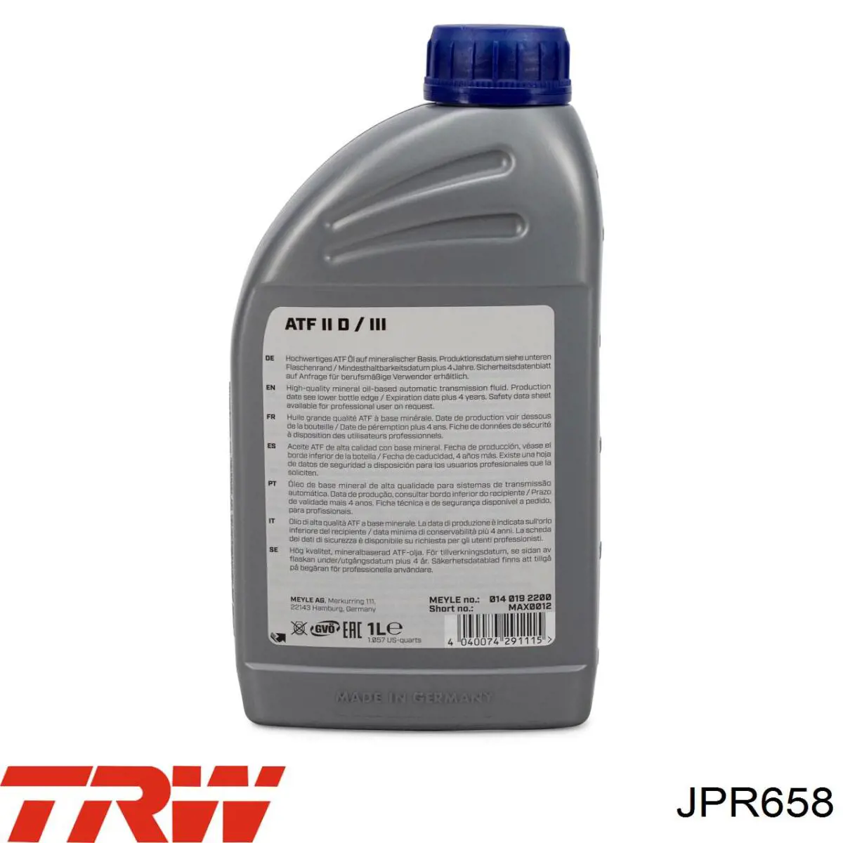 Насос ГУР JPR658 TRW