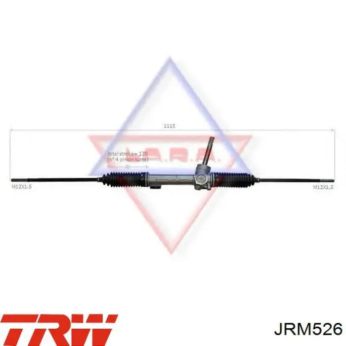 Рульова рейка SM101R MSG Rebuilding