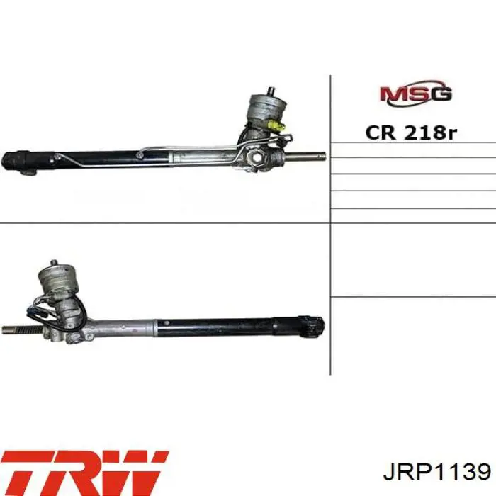 Рейка рульова NI238R MSG Rebuilding