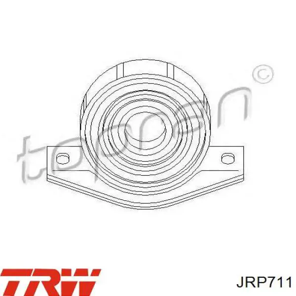 JRP711 TRW Рейковий рульовий механізм