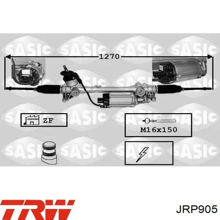Купити VW7112R ASR Рульова рейка