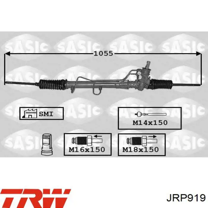 Рейка рульова 8200033765 Nissan