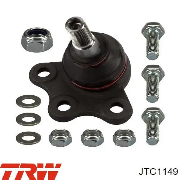 Важіль передньої підвіски нижній, правий TRW JTC1149 ціна, від 46.31 USD