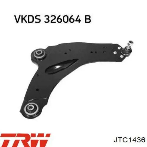 Купити JTC1436 TRW Важіль передньої підвіски нижній, правий