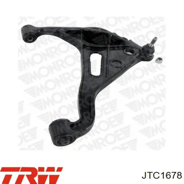 Важіль передньої підвіски нижній, правий TRW JTC1678 ціна, від 74.14 USD