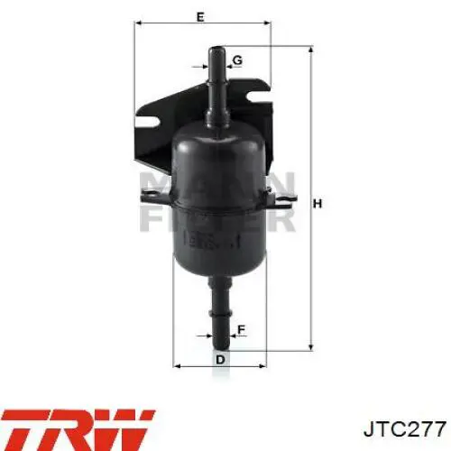 4213190 Kraft Важіль передньої підвіски нижній, правий