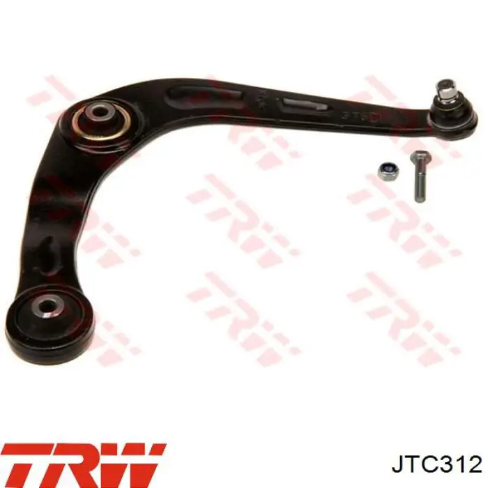 Важіль передньої підвіски нижній, правий TRW JTC312 ціна, від 43.44 USD