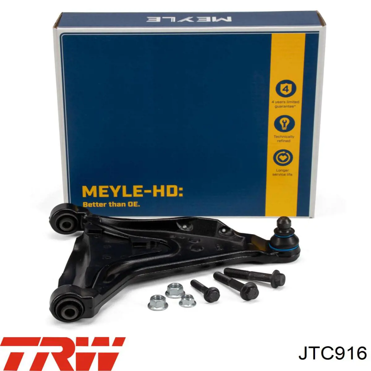 Важіль передньої підвіски нижній, правий TRW JTC916 ціна, від 70.69 USD