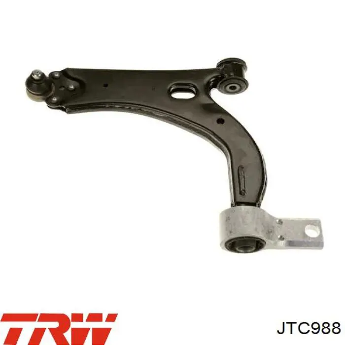 Важіль передньої підвіски нижній, правий 302015 Hans Pries (Topran)