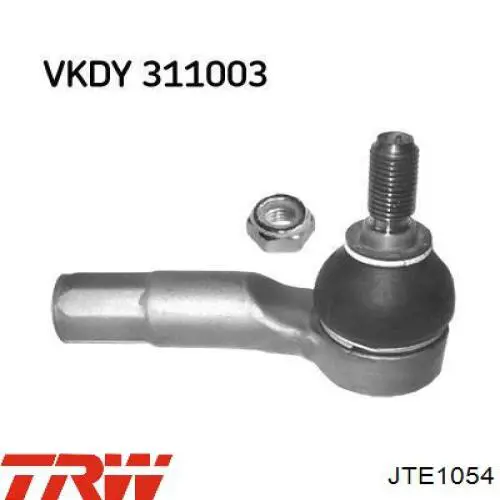 Наконечник рульовий TRW JTE1054 ціна, від 16.65 USD