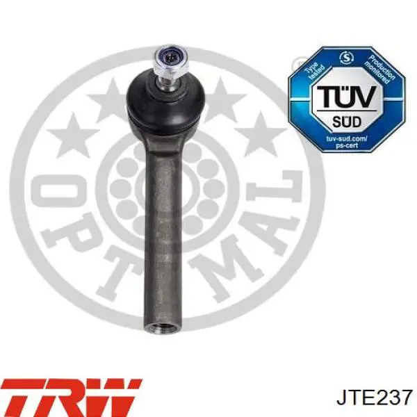 Наконечник рульовий TRW JTE237 ціна, від 8.55 USD