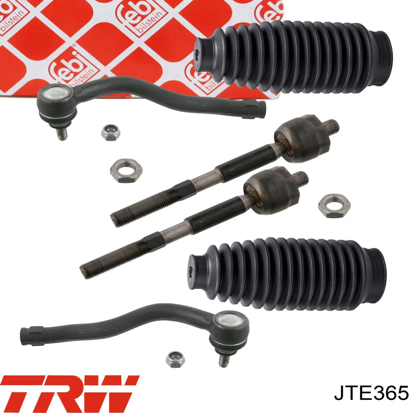 Наконечник рульовий TRW JTE365 ціна, від 14.99 USD