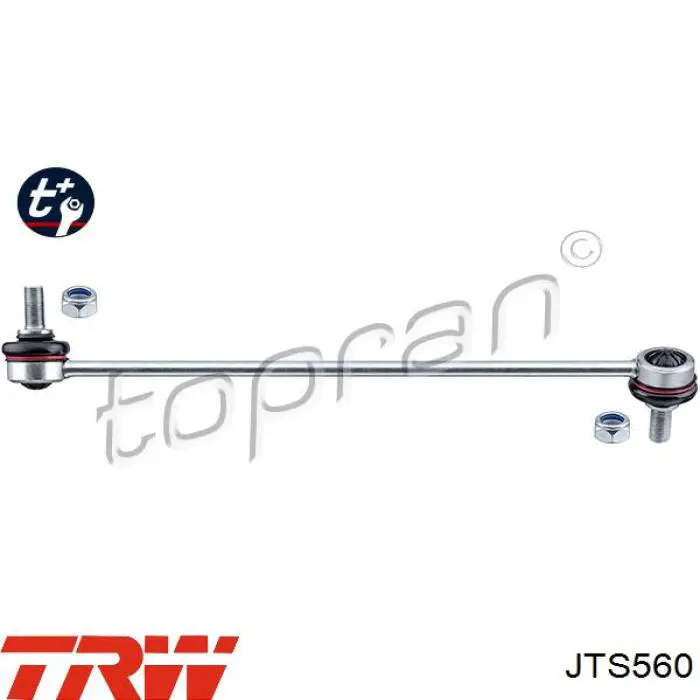 Стійка стабілізатора, переднього, права TRW JTS560 ціна, від 11.16 USD