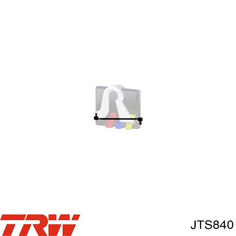 JTS840 TRW Тяга переднього стабілізатора