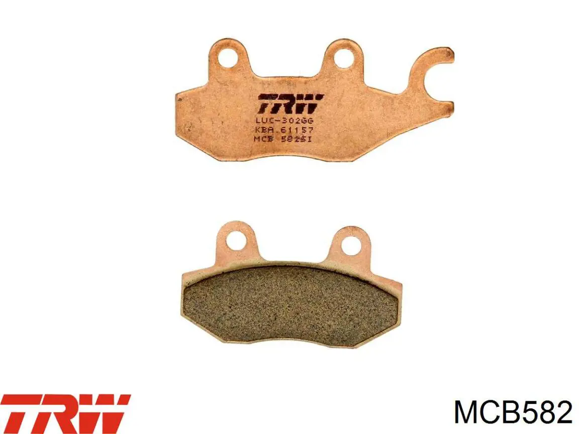 Передні тормозні колодки FA228 EBC Brakes