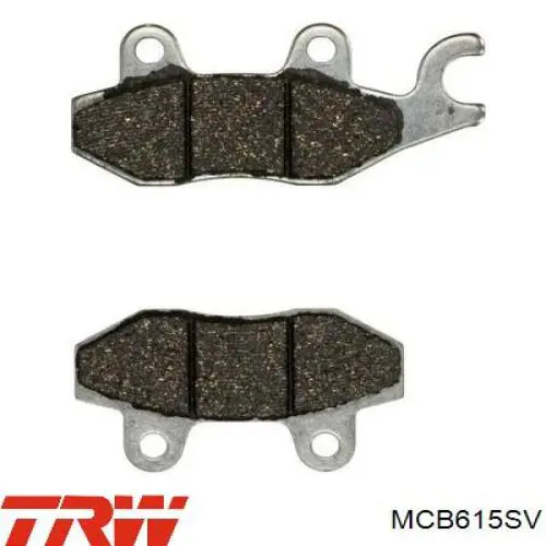 Передні тормозні колодки 07YA2206 Brembo