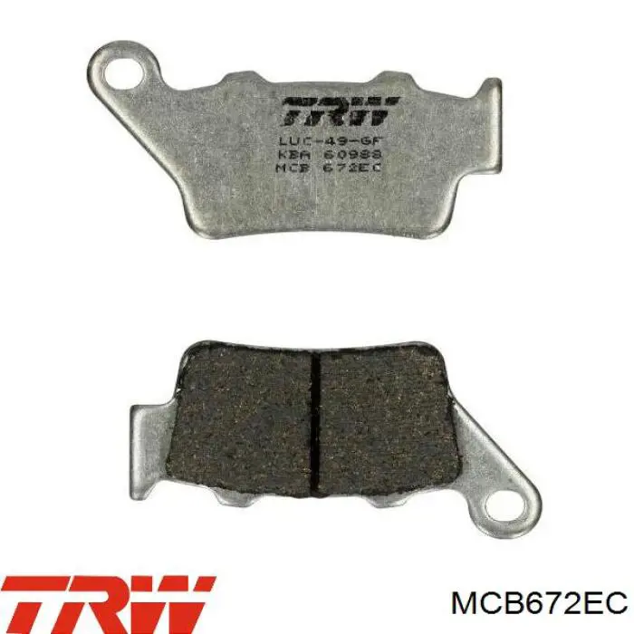  TRW MCB672EC ціна, від 17.95 USD
